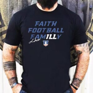 Faith Football Fam1lly Football Signature Shirt