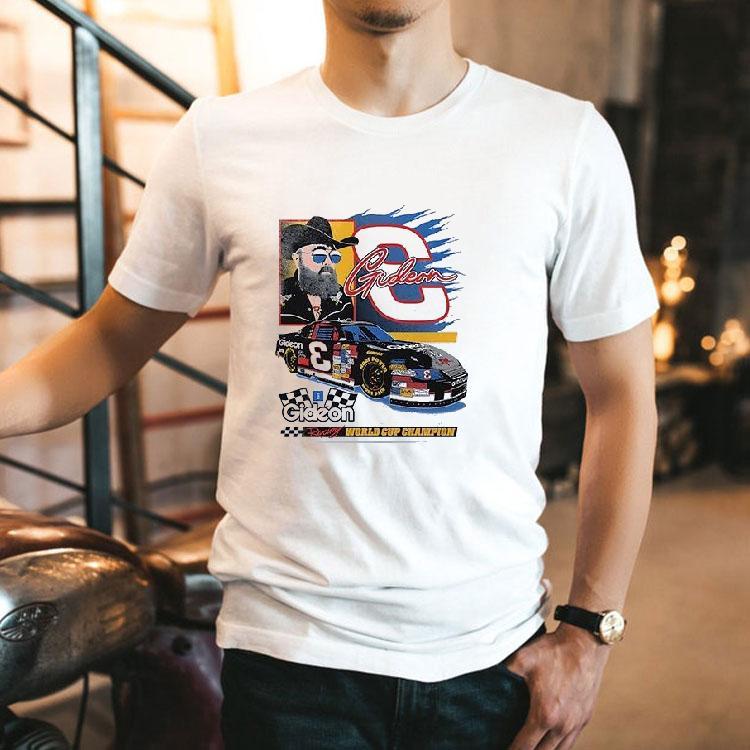 Gideon Racing World Cup Champion Pedal To Medal Shirt Gideon Racing World Cup Champion Pedal To Medal Shirt