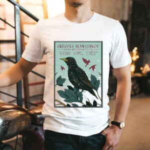 Gregory Alan Isakov Eu And Uk Tour 2025 Bird Shirt 1 Gregory Alan Isakov Eu And Uk Tour Bird Tshirt