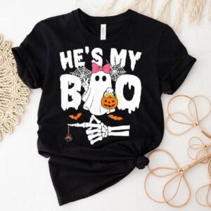 He's My Boo Matching Halloween Couples She's My Boo Shirt 1 He S My Boo Matching Halloween Couples She S My Boo Tshirt