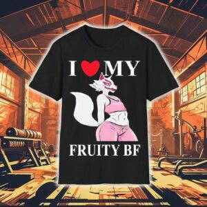 I Love My Fruity Bf Lgbt Fox Tshirt