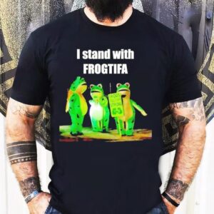 I Stand With Frogtifa Portland Frog Shirt