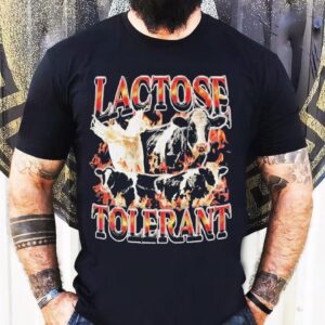 Lactose Tolerant Cow Graphic Tshirt