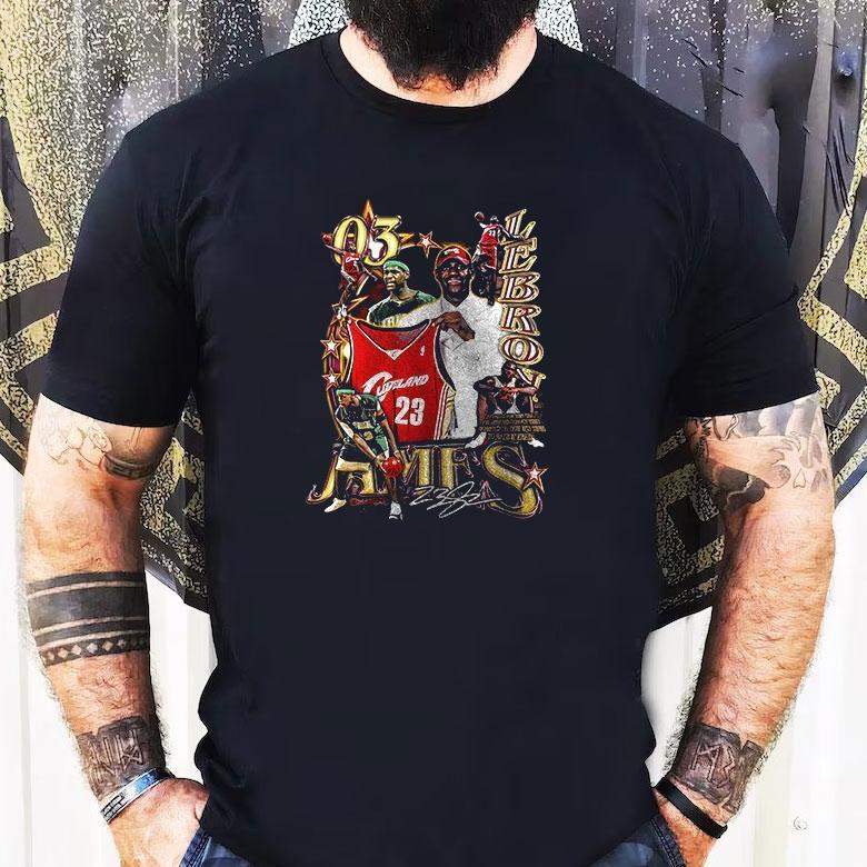 Lebron James Draft Day Signature Shirt Lebron James Draft Day Signature Shirt