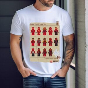 Lego Ninja Evolution Kai Elemental Master Of Fire Tshirt
