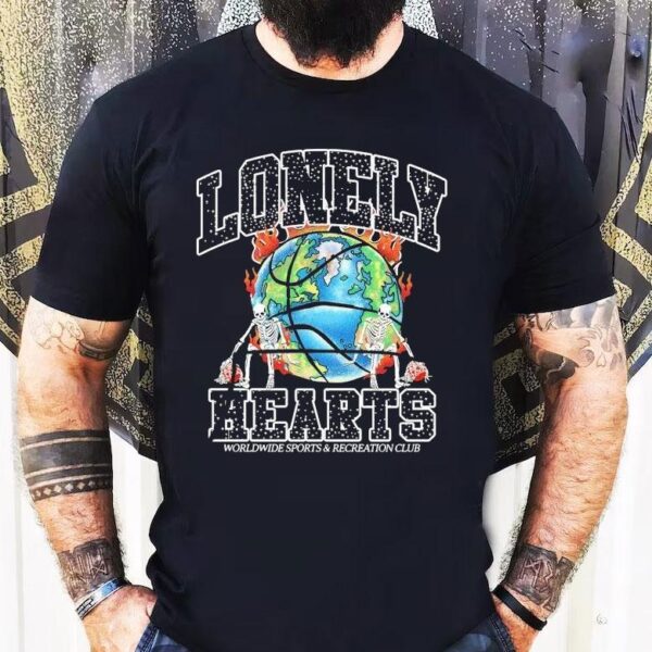 Lonely Hearts Club Worldwide Sports Rec Skeleton Shirt