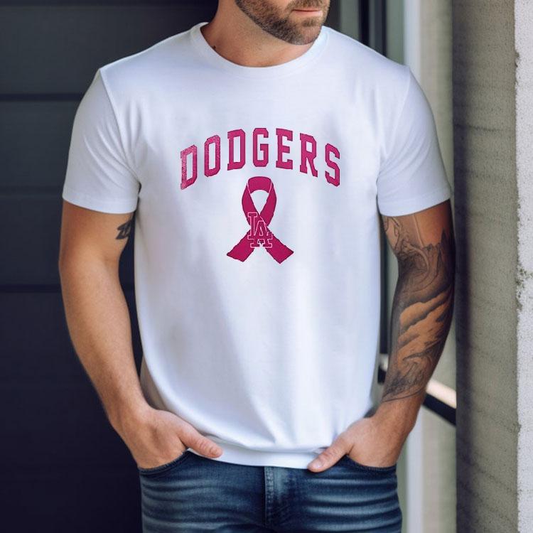 Los Angeles Dodgers Mlb Breast Cancer Awareness Shirt Los Angeles Dodgers Mlb Breast Cancer Awareness Shirt