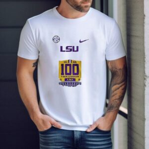 Lsu Tigers 100 Years Anniversary Tiger Stadium 1924 2024 Shirt