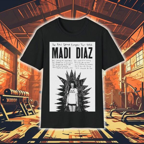 Madi Diaz European Tour 2026 Shirt