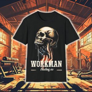 Melted Glory Workman Skull Shirt