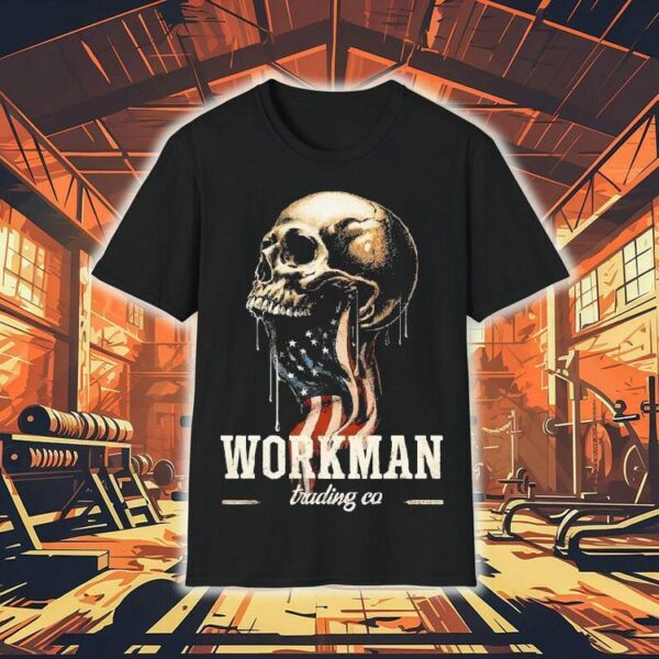 Melted Glory Workman Skull Shirt