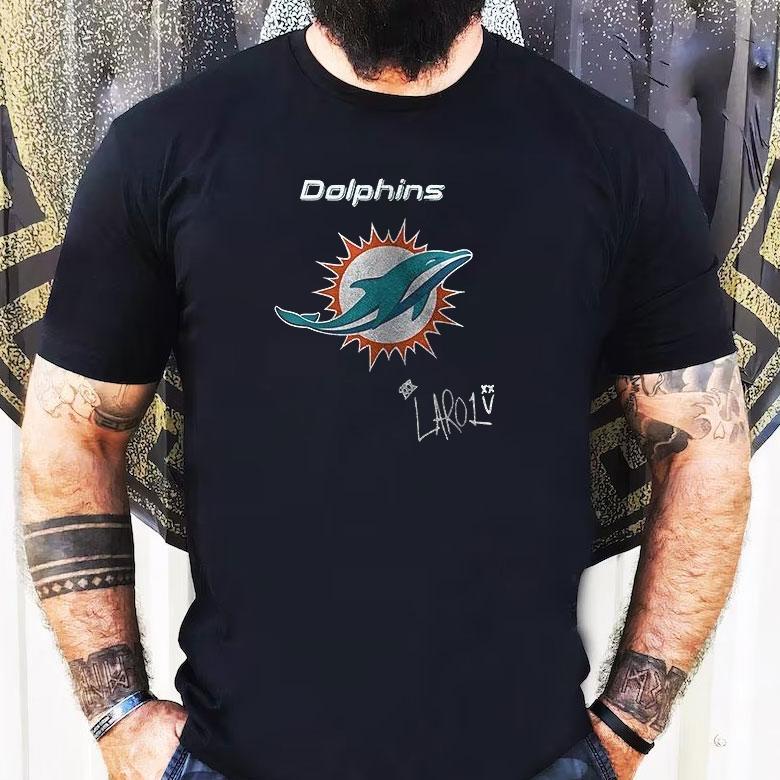 Miami Dolphins Kid Laroi Berlin Game 2025 Logo Shirt Miami Dolphins Kid Laroi Berlin Game 2025 Logo Shirt
