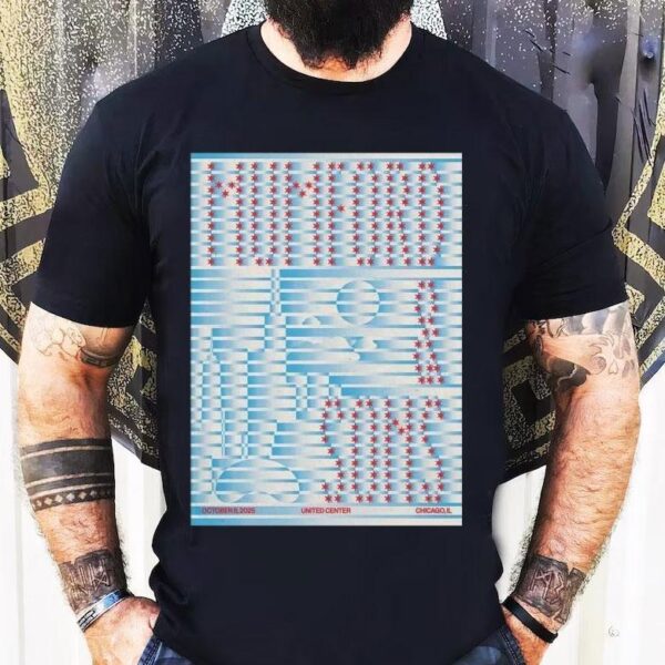Mumford And Sons October 8 2025 United Center In Chicago Il Shirt