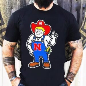 Nebraska Huskers Herbie Mark Mascot Shirt