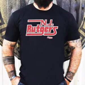Nj Rutgers Scarlet Knights Logo Shirt