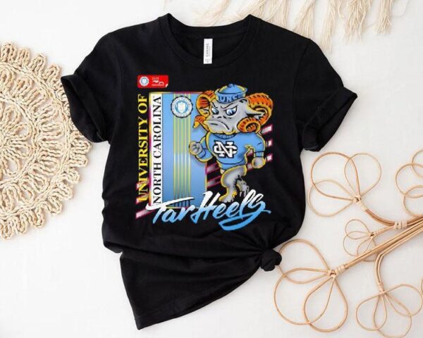 North Carolina Tar Heels University Of Mascot Shirt