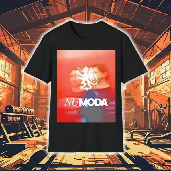 Numoda Red Blurred Shirt