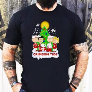 Peanuts Characters Alabama Crimson Tide Christmas Shirt Peanuts Characters Alabama Crimson Tide Christmas Shirt