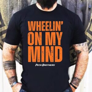 Peck Brothers Wheelin On My Mind Tshirt