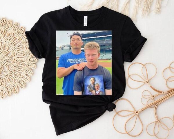 Pete Crow-armstrong And Seiya Suzuki Step Brothers Photo Shirt