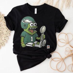 Philadelphia Eagles Jalen Hursts Mascot Cartoon Shirt Philadelphia Eagles Jalen Hursts Mascot Cartoon Shirt