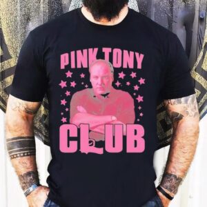 Pink Tony Club Graphic Tshirt