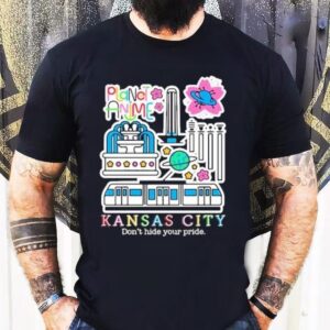 Planet Anime Kansas City Don’t Hide Your Pride Shirt Planet Anime Kansas City Don’t Hide Your Pride Shirt