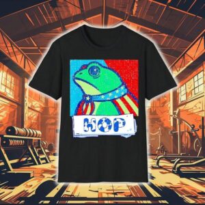 Portland Frog Hop Art Shirt Portland Frog Hop Art Shirt