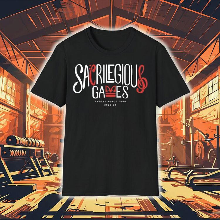 Sacrilegious Games Twoset World Tour 2025-26 Shirt Sacrilegious Games Twoset World Tour 2025-26 Shirt