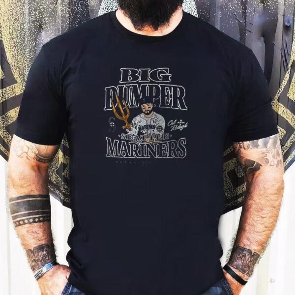 Seattle Mariners Cal Raleigh Big Dumber Win Home Run Tridents Up Shirt