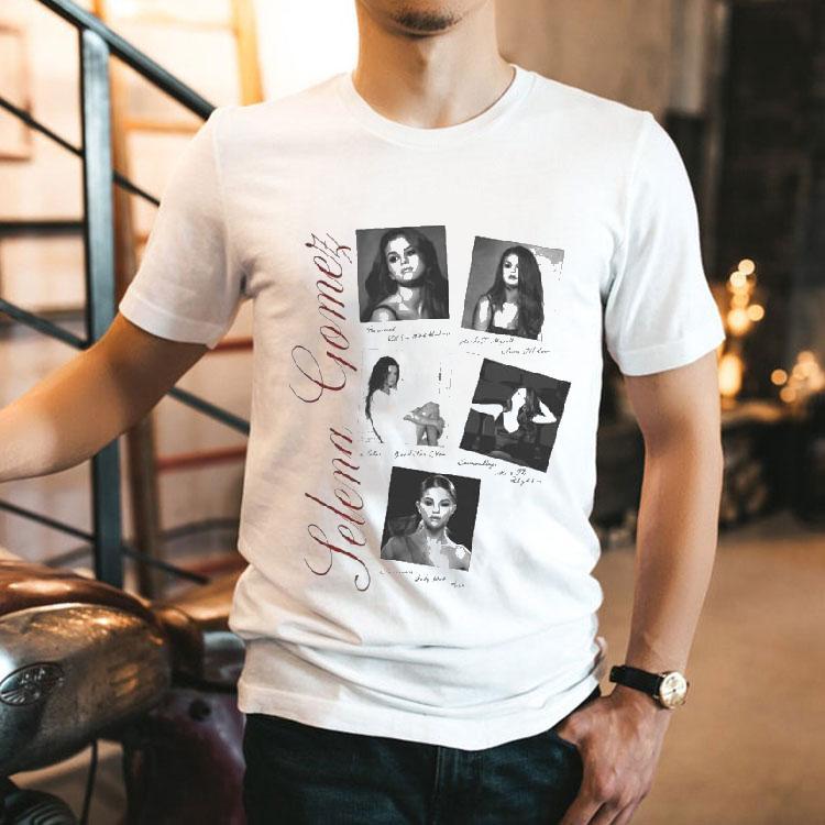Selena Gomez Revival Washed Photo Shirt Selena Gomez Revival Washed Photo Shirt