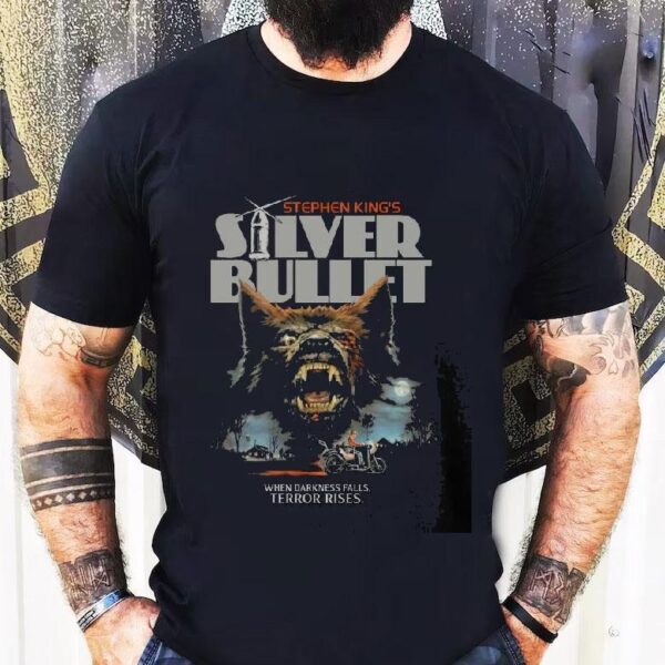 Silver Bullet 40th Anniversary When Darkness Falls Terror Rises Shirt