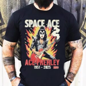 Space Ace Kiss Ace Frehley 1951-2025 Shirt