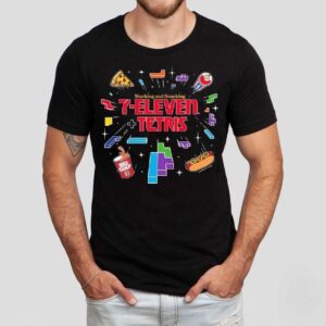 Stacking And Snacking 7-eleven + Tetris Shirt