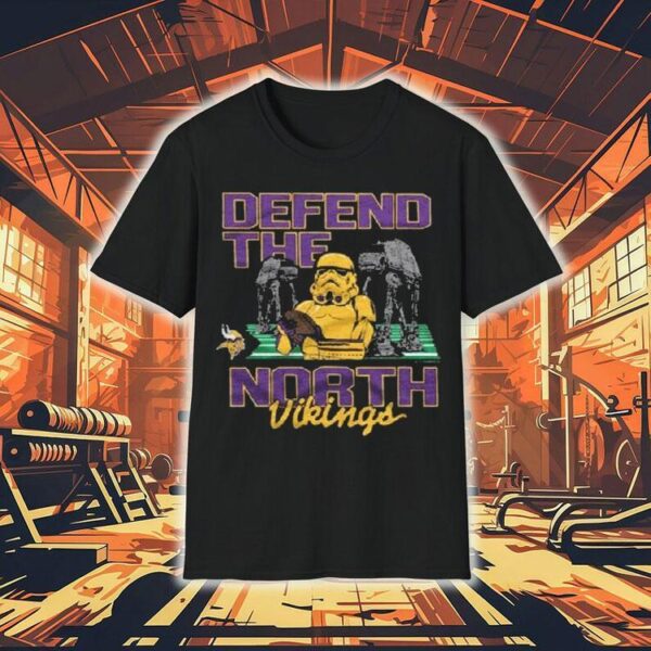 Star Wars Dark Side X Minnesota Vikings Defend The North Vikings Shirt