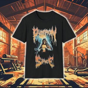 Starbucks Pumpkin Spice Latte Death Metal Shirt