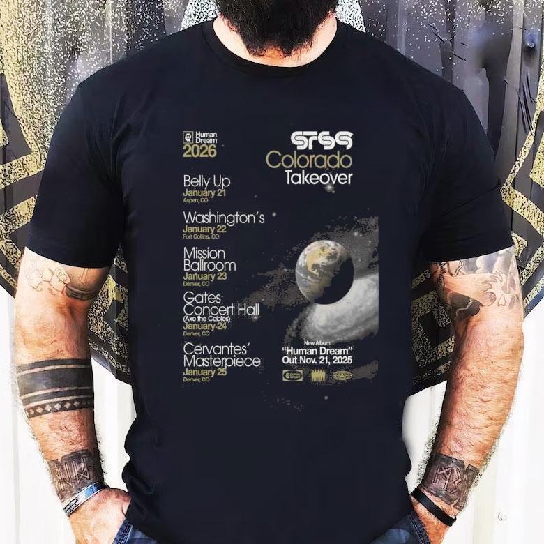 Sts9 The Human Dream Colorado Takeover Tour 2026 Shirt Sts9 The Human Dream Colorado Takeover Tour 2026 Shirt