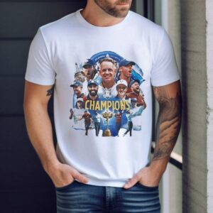Team Europe’s Victory At The 2025 Ryder Cup Celebrates Champions Shirt