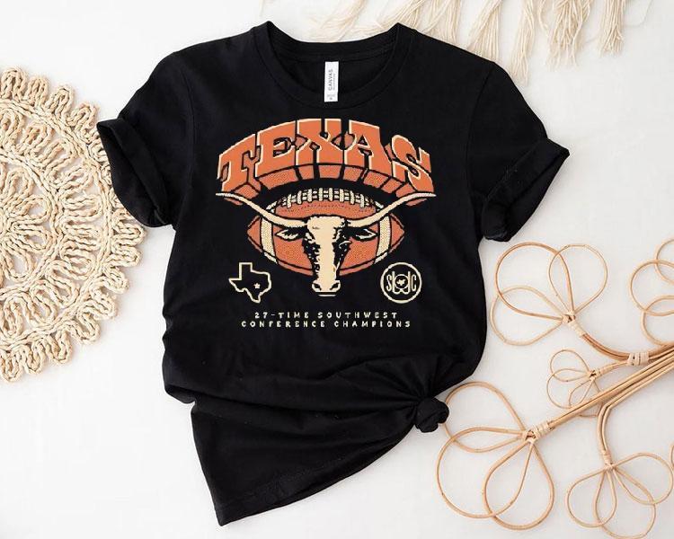 Texas Longhorns Homefield Bevo Time Southwest Conference Champions Shirt Texas Longhorns Homefield Bevo Time Southwest Conference Champions Shirt