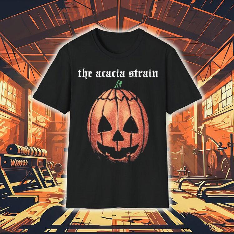 The Acacia Strain Pumpkin Mask 2025 Shirt The Acacia Strain Pumpkin Mask 2025 Shirt