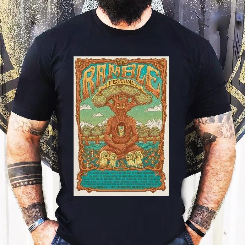 The Ramble Festival Camp Ramblewood In Darlington, Md October 10-12 2025 Shirt The Ramble Festival Camp Ramblewood In Darlington, Md October 10-12 2025 Shirt