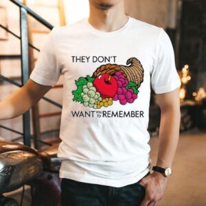 They Don’t Want You To Remember Thanksgiving Shirt They Don’t Want You To Remember Thanksgiving Shirt