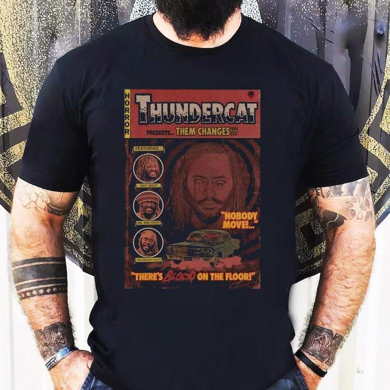 Thundercat There’s Blood On The Floor October 15 2025 At Coca Cola Roxy Shirts Thundercat There’s Blood On The Floor October 15 2025 At Coca Cola Roxy Shirts