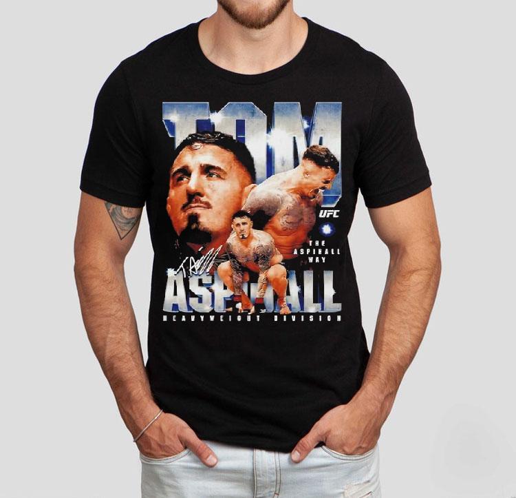 Tom Aspinall Vintage Wht Shirt Signature 2025 Tom Aspinall Vintage Wht Shirt Signature 2025