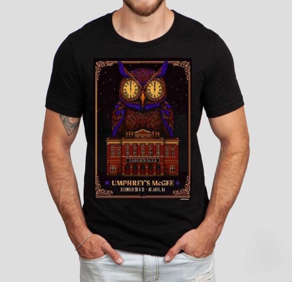 Umphrey’s Mcgee Atlanta Nye Shows On December 30-31 2025 Shirt