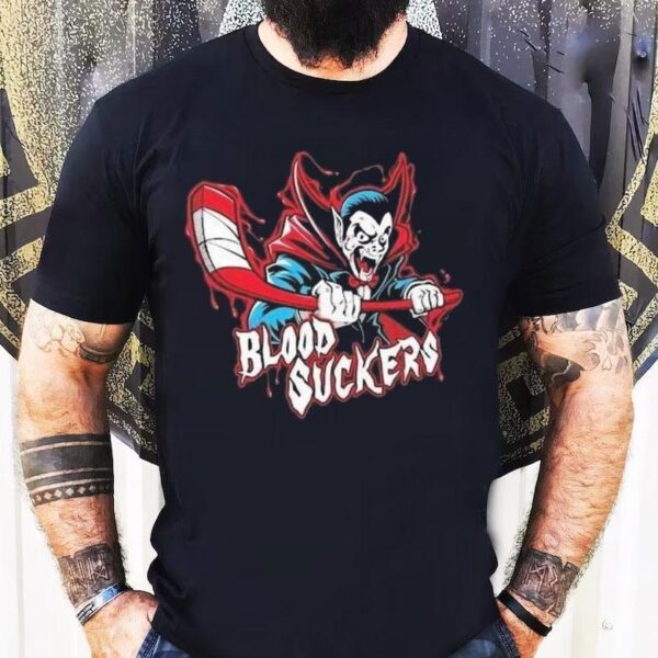 Vampire Blood Suckers Hockey Shirt