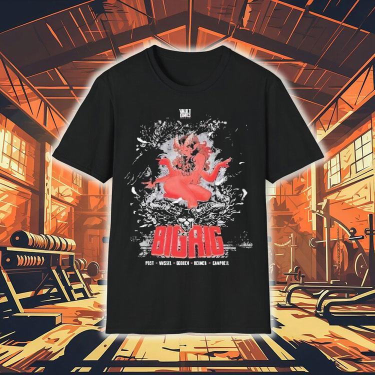Vault Comics Big Rig Series Post X Wassel X Gooden X Helmer X Campbell Peach Momoko Variant Nycc 2025 Shirt Vault Comics Big Rig Series Post X Wassel X Gooden X Helmer X Campbell Peach Momoko Variant Nycc 2025 Shirt