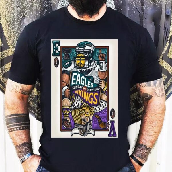Vikings Vs Eagles Minneapolis Mn Oct 19 2025 Shirt