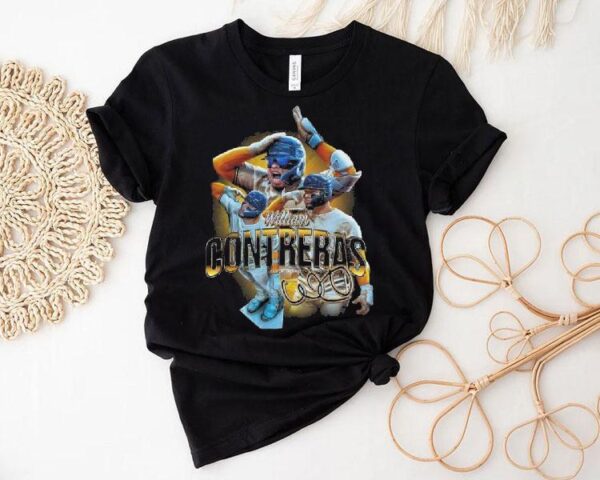 William Contreras Milwaukee Brewers Sign 2025 Shirt