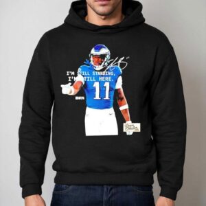 Aj Brown Philadelphia Eagles Philly I M Still Standing I M Still Here Hoodie